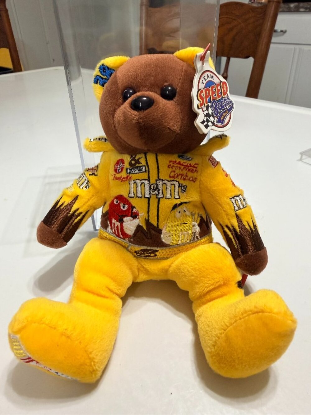 Ty "NASCAR #38" Beanie Baby